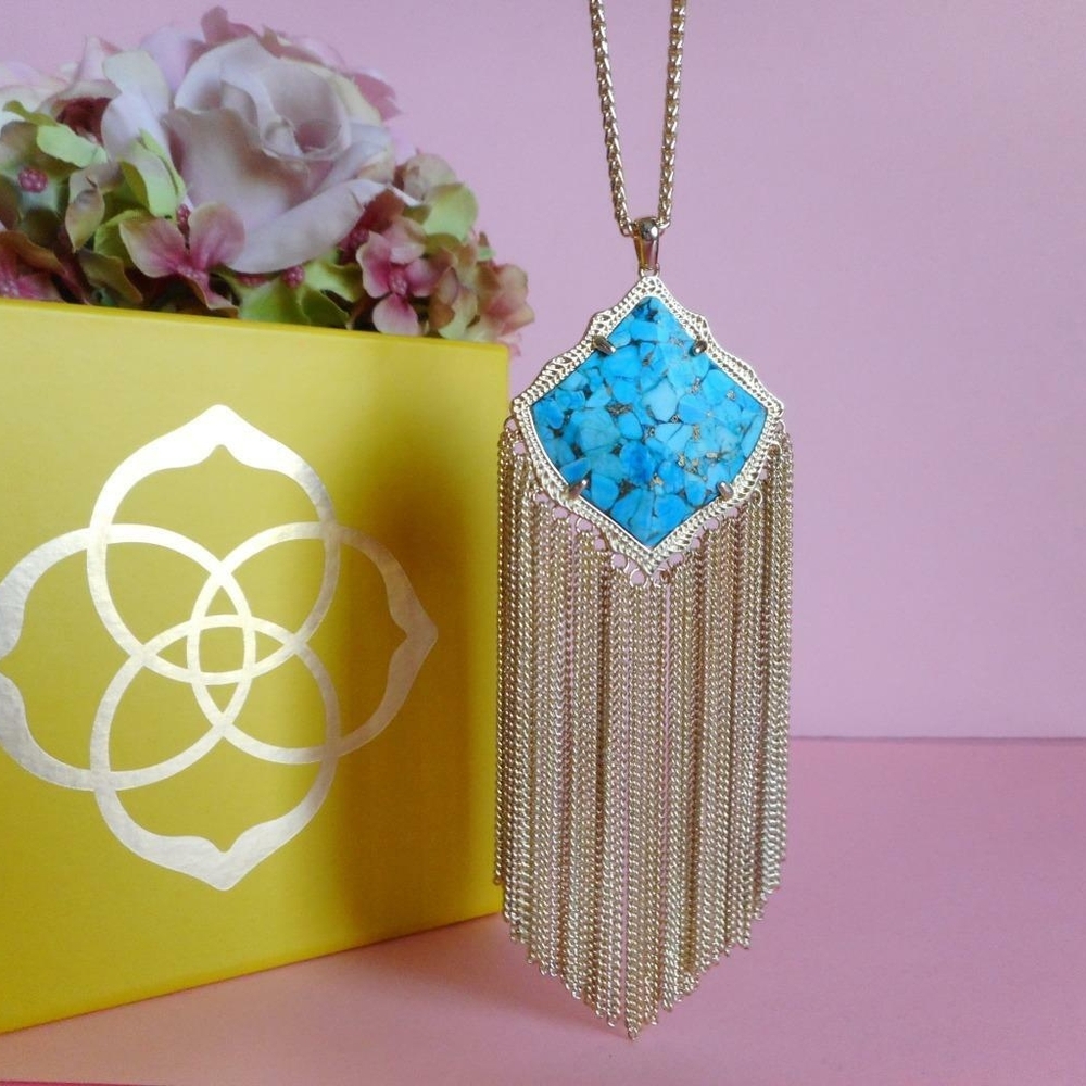 Rare Kendra Scott Kingston Necklace